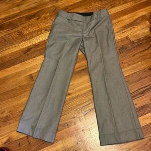 Women’s Banana Republic Martin Fit Gray pinstripe Slacks 10R
